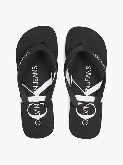 Calvin Klein Cipők HU025068 | Calvin Klein Tpu Upper Férfi Strandpapucs Fekete